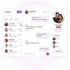 People making meaningful connections